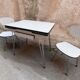Set table formica and 2 chairs