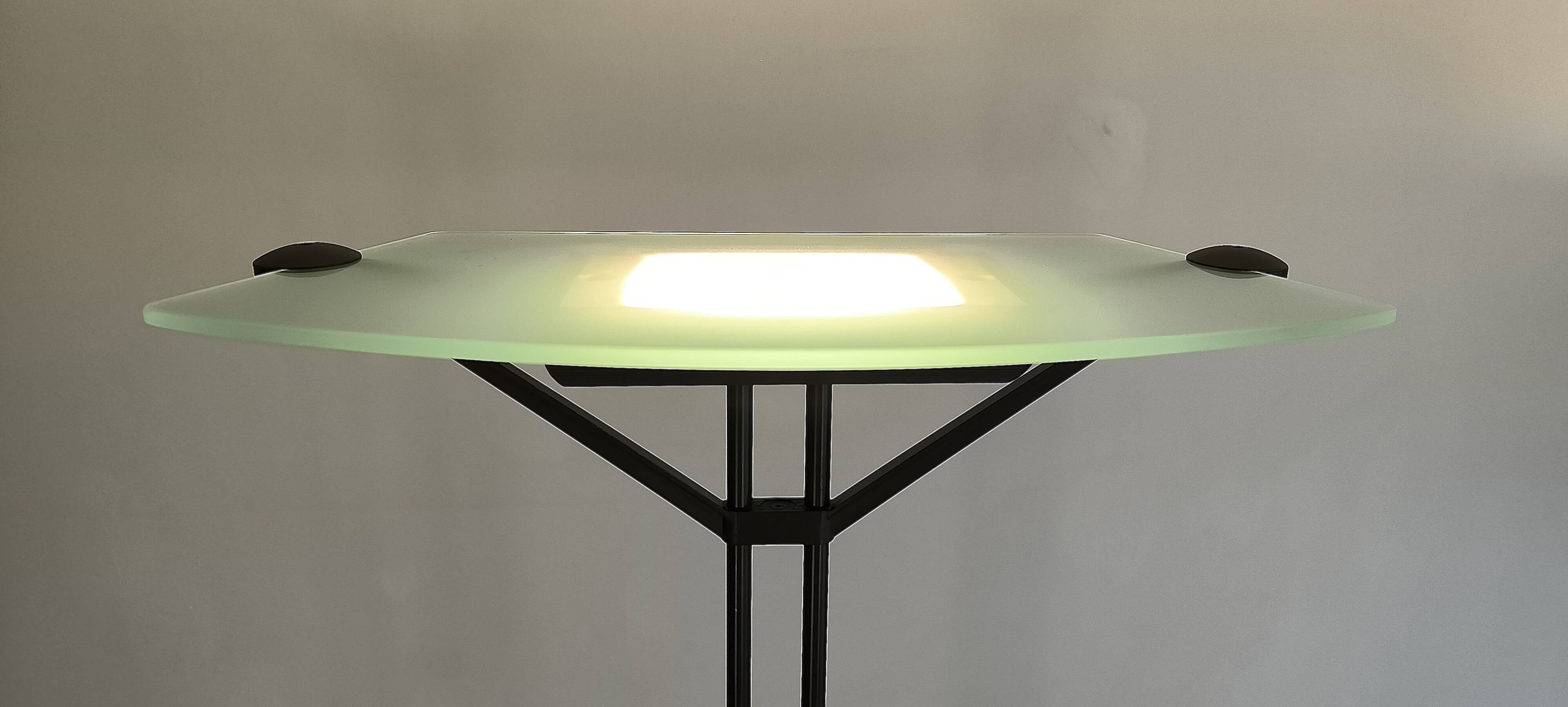 1980's Accademia Terra floor lamp by Shigeaki Asahara for LUCITALIA, TBEG