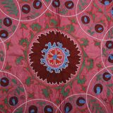 Hand knotted rug, vintage Turkish rug 245x299 cm