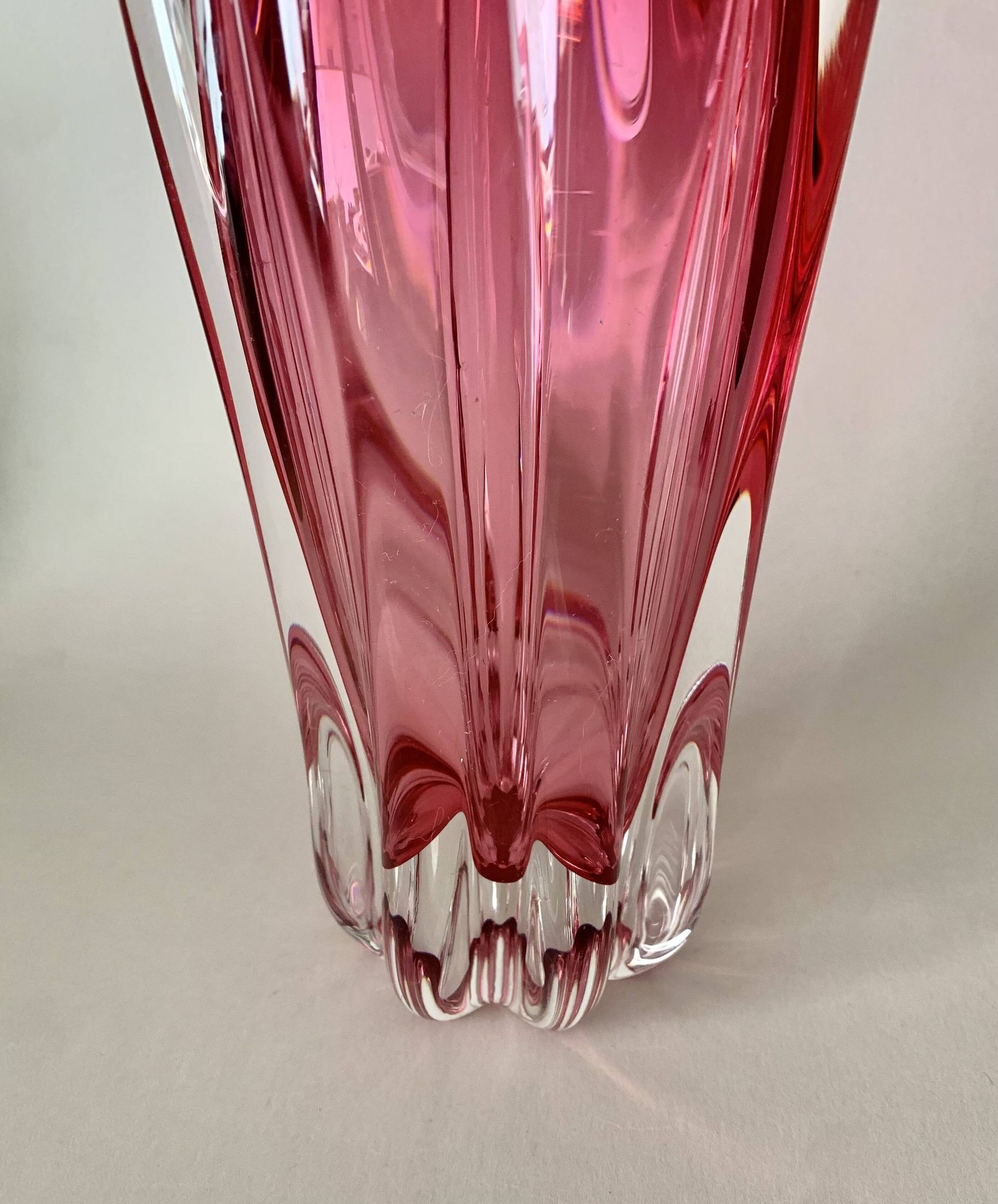Vase designed by josef hospodek from the czechoslovakian chribska factory.