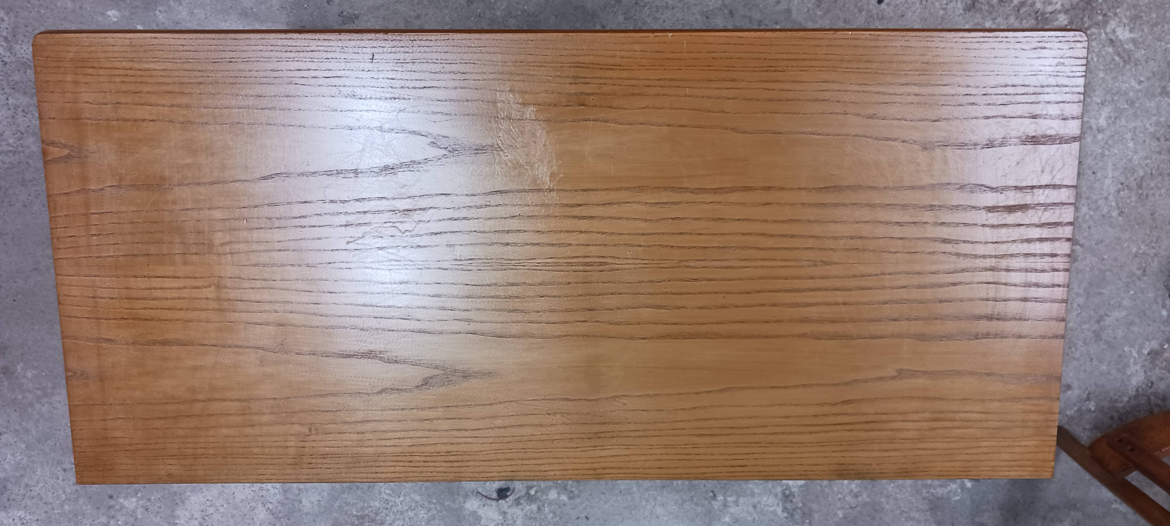 Commode des années 70 en pin 4 tiroirs 1m de large