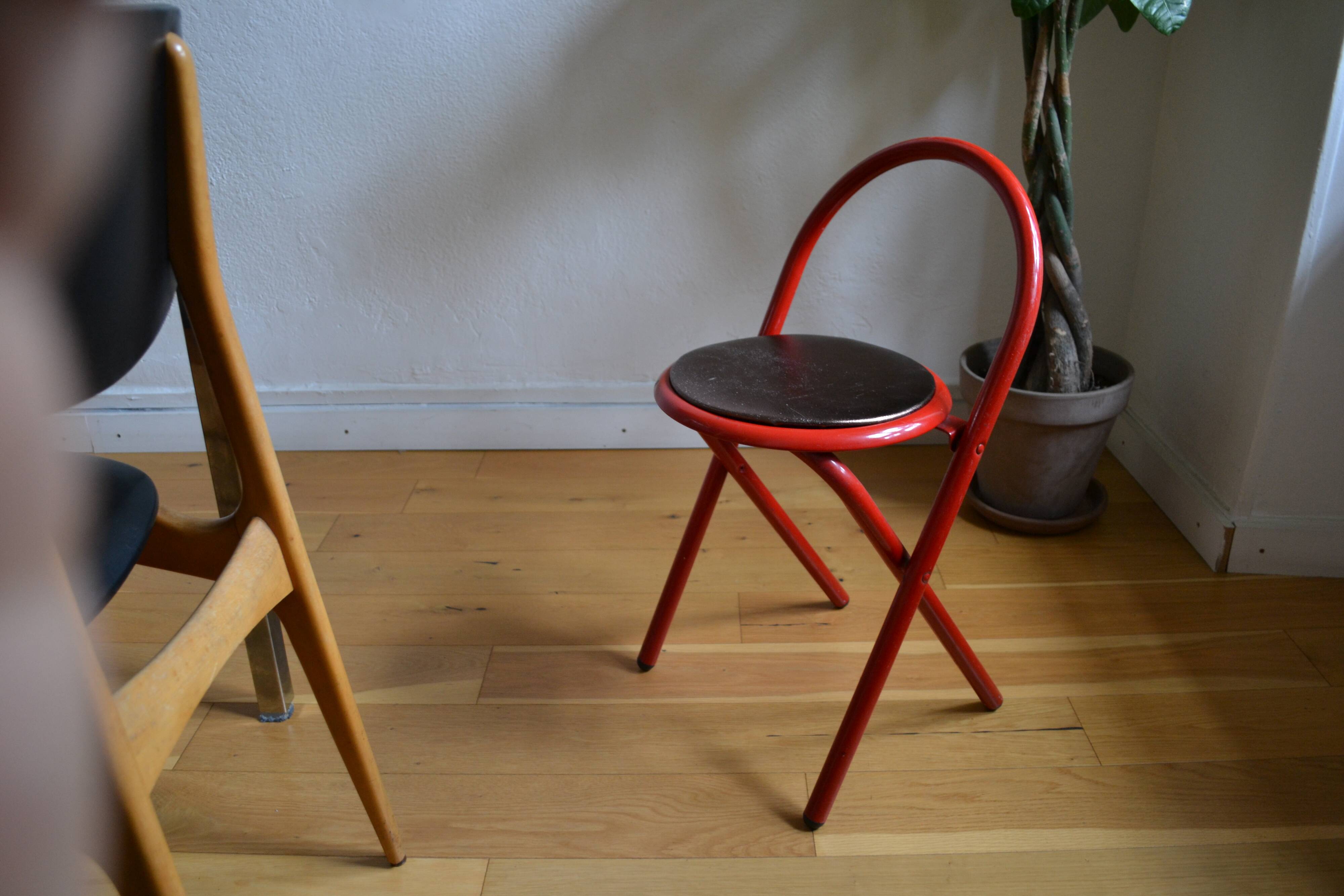Postmodern folding chair 1980