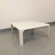 Vintage Italian Demetrio 70s Square Coffee Table by Vico Magistretti