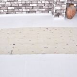 Anatolian Decorative Tribal Hemp Kilim Rug  sku 3652