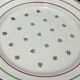 Lot of ten stamped Lunéville Imperial Flan ceramic plates