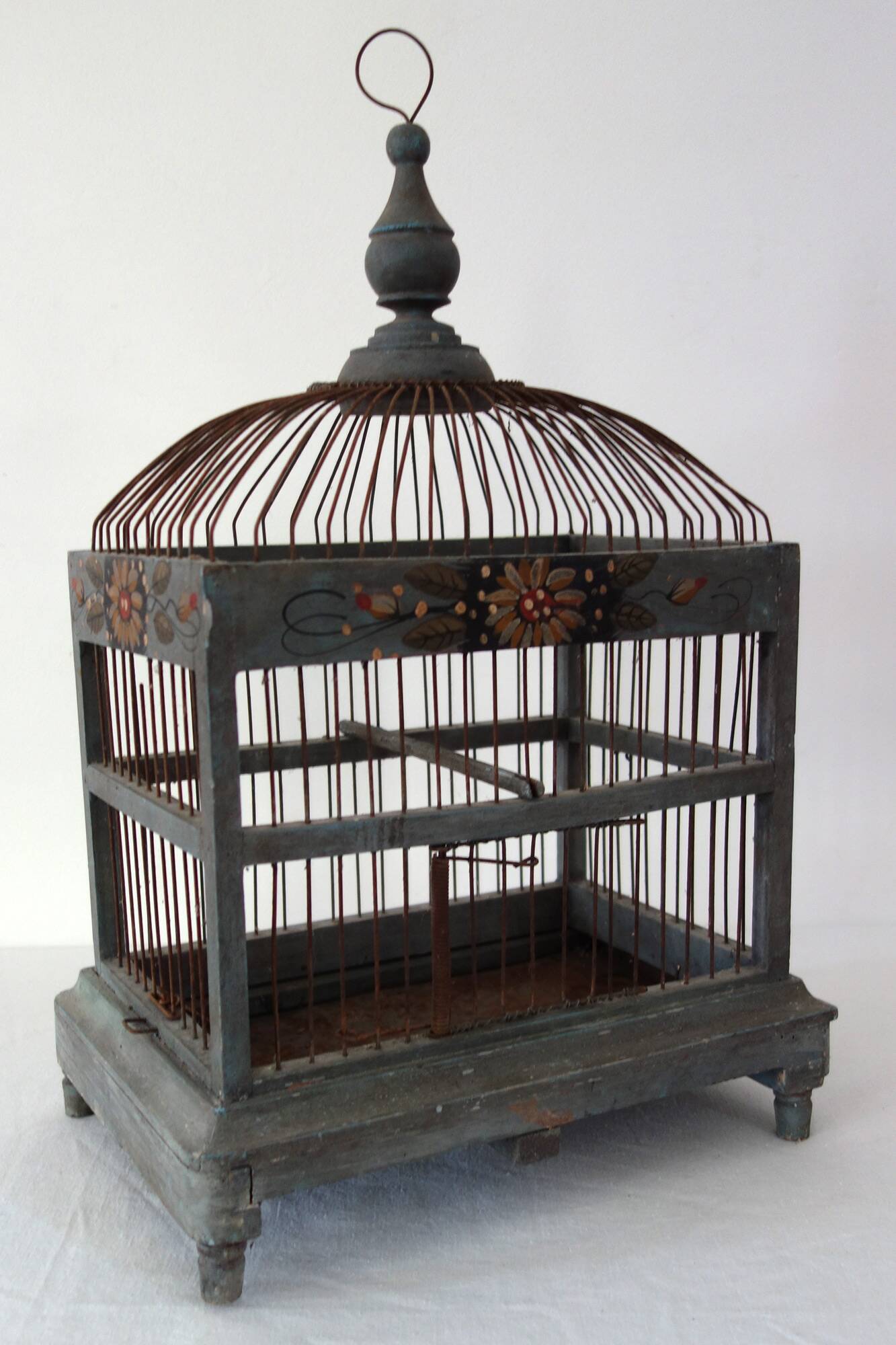 Old birdcage from the early 20th century