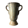 Vase irisé vintage