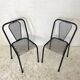 Paire de Chaises design René Malaval modèle Seducta vintage 1950's