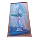 Painting, oil on wood, bouquet of flowers signed Pascal Louvet