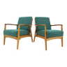 Paire de fauteuils des années 1970 par Drevotvar, Tchécoslovaquie