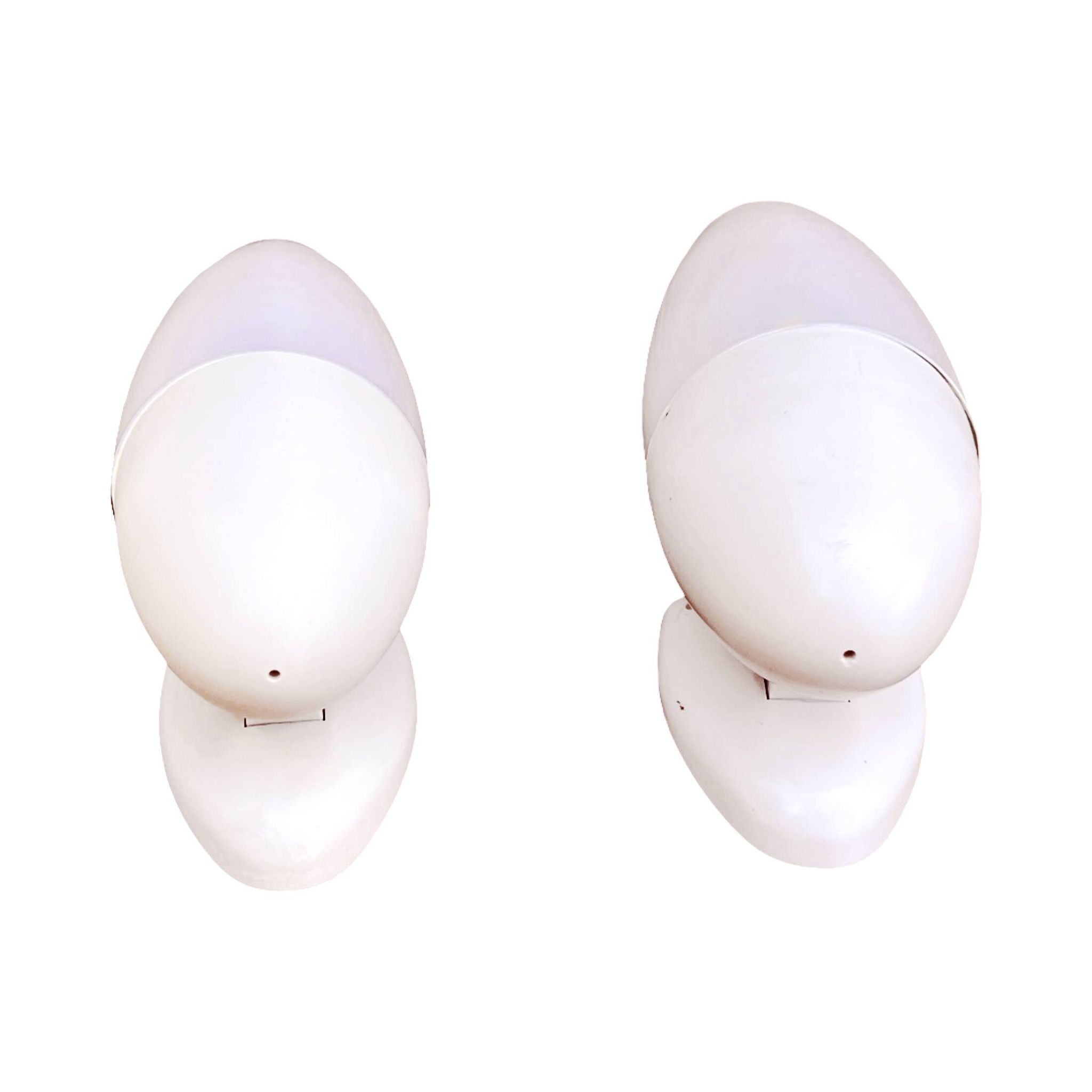 Pair of wall lamps, Elektrosvit Nové Zámky, Czechoslovakia, 1950s.