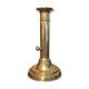 Old gold copper candle holder with pusher