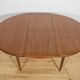 Table à manger ronde en teck Fresco de G-Plan, Royaume-Uni, années 1960.