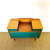 Coiffeuse en chêne 1960