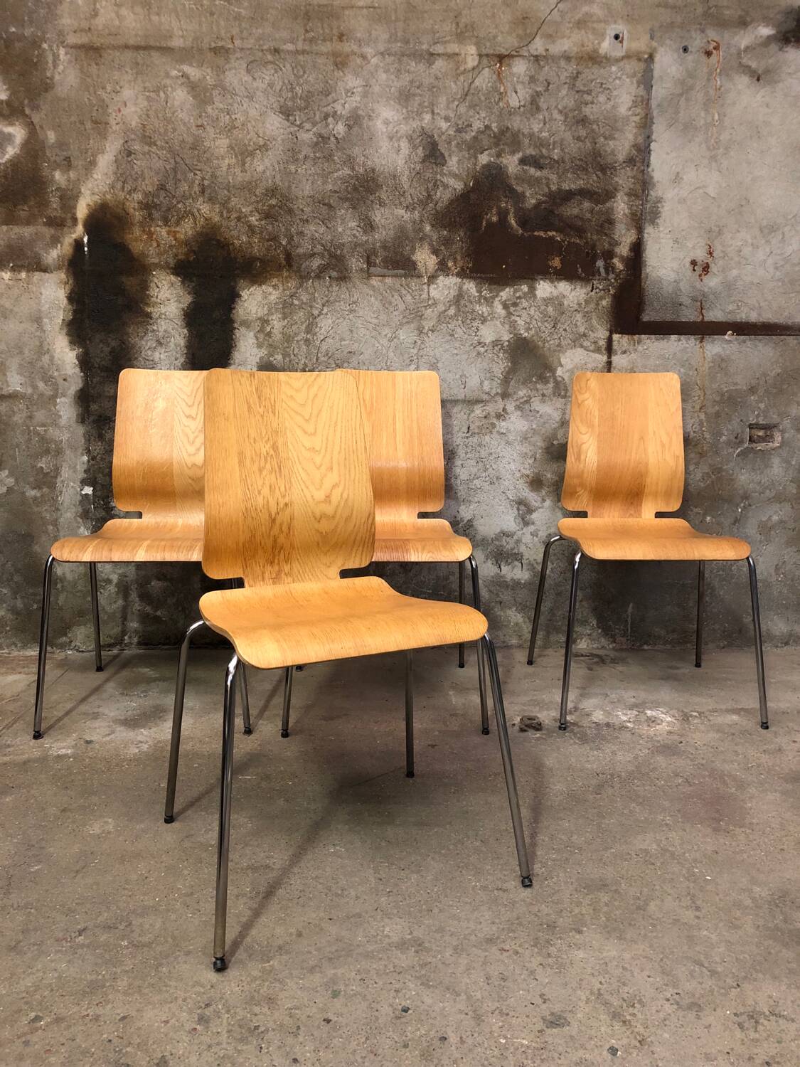 4 Gilbert Chairs IKEA 1999 Design