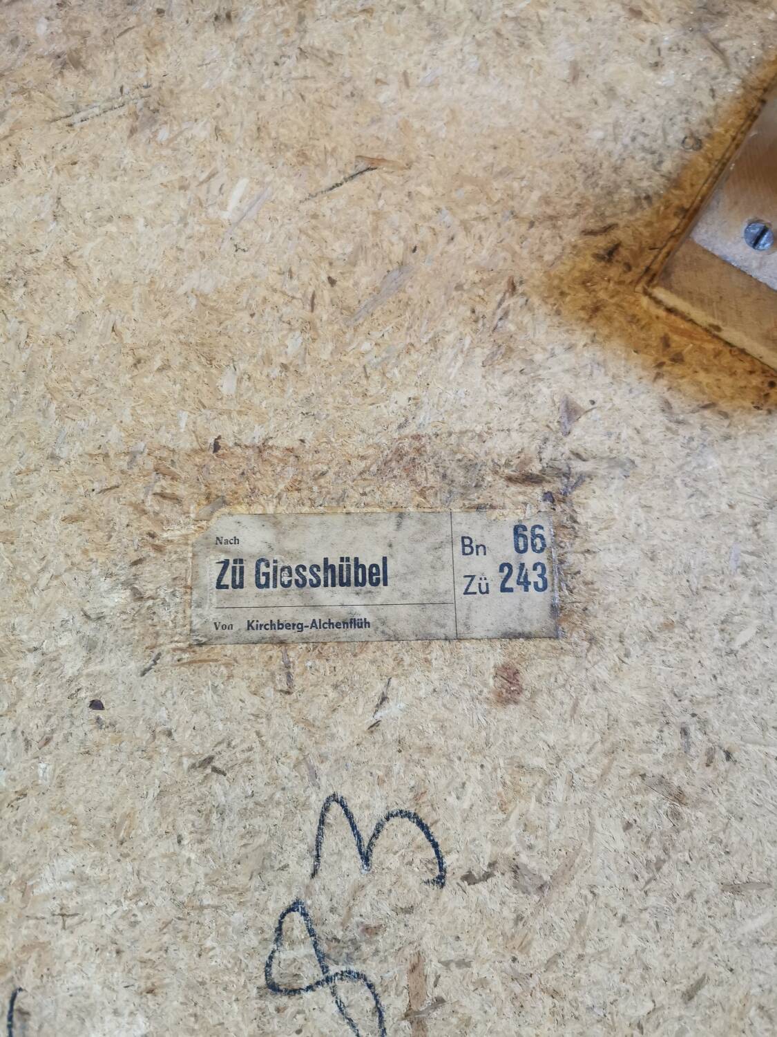 Vintage tripod coffee table from the 60s