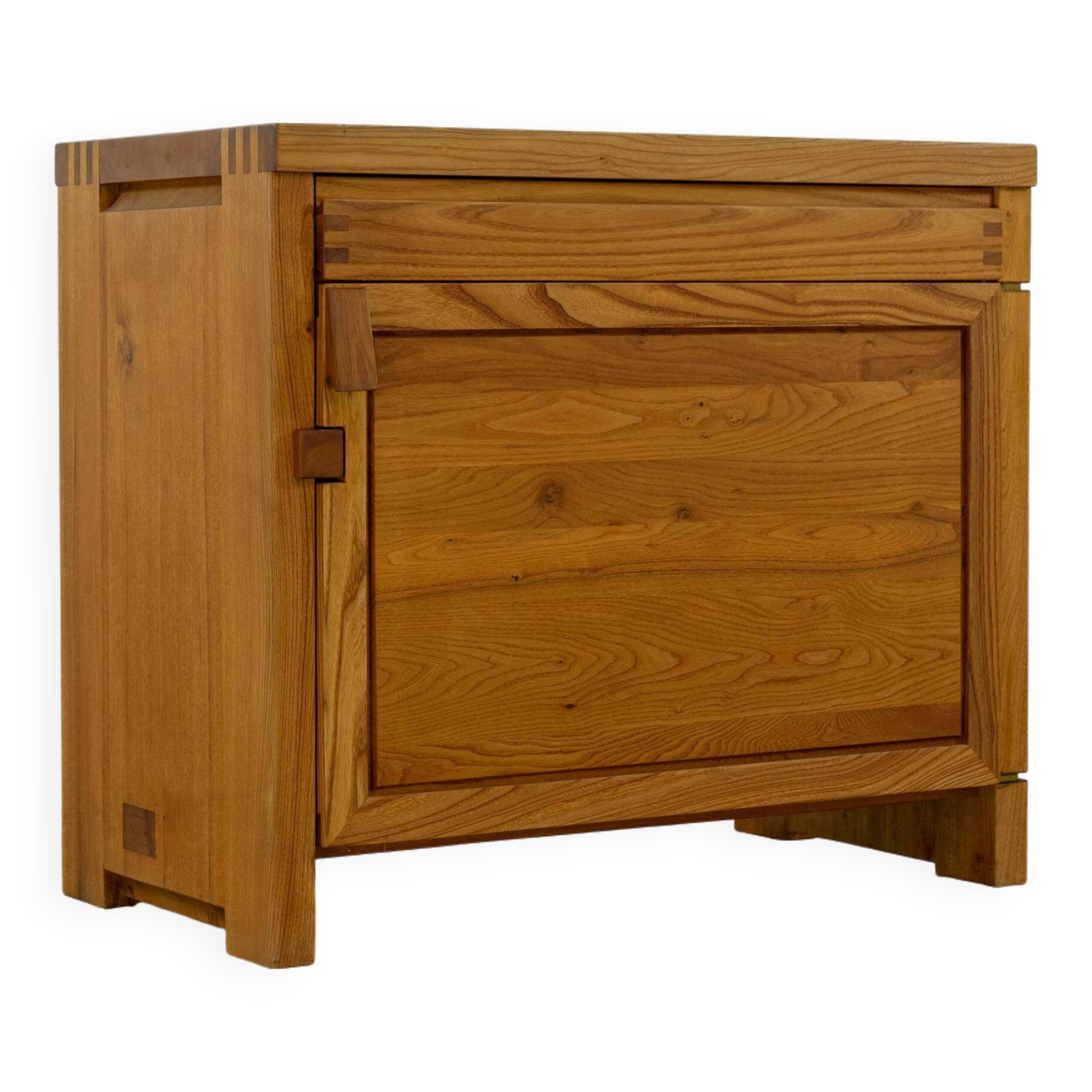 Sideboard Model R09 by Pierre Chapo in solid elm