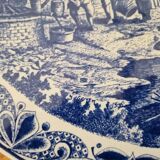 Important Delfts Blauw Chemkefa earthenware dish, Maastricht