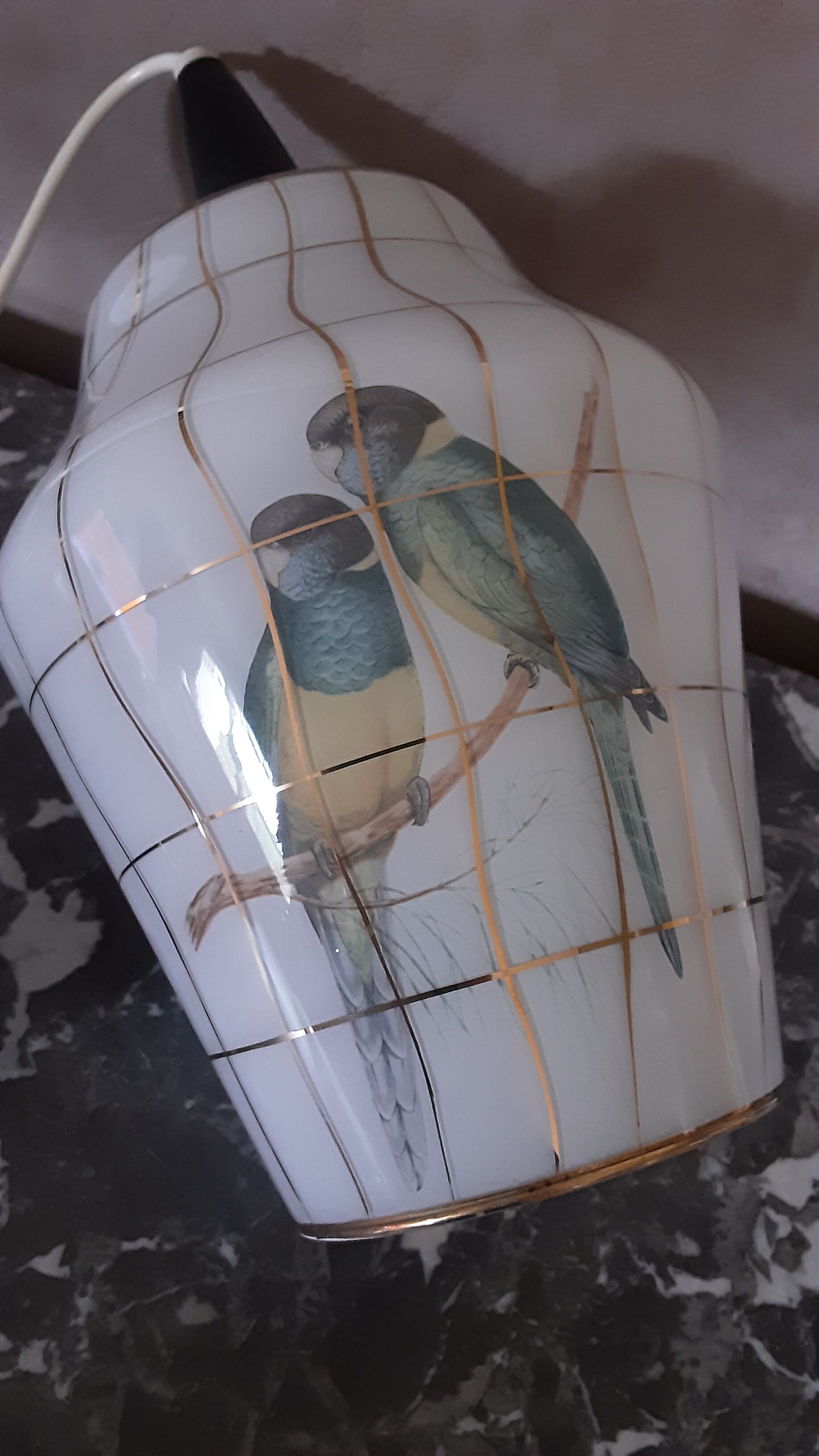 Suspension in opaline - year 60
