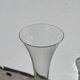 Green Murano glass vase