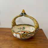 Henriot ceramic basket