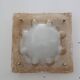 Important Murano slab wall light 39cm by Mazzega 1970s