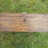 Wooden box, brass handle