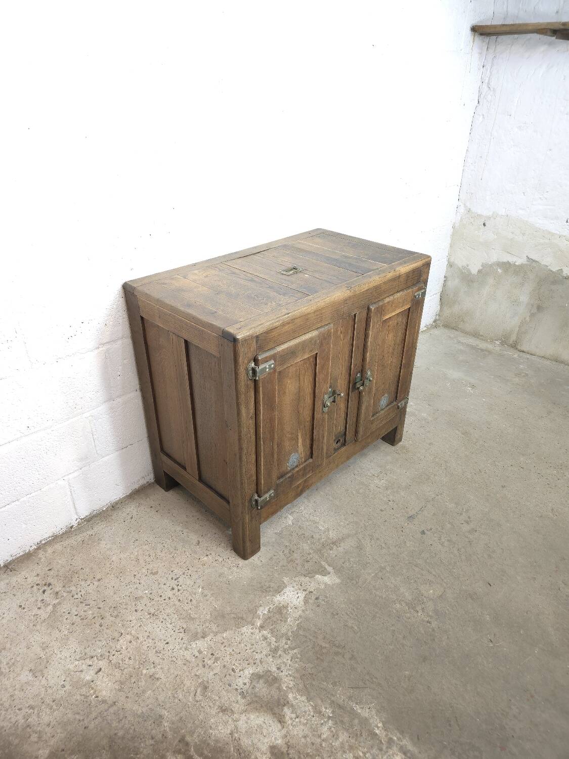 Old icebox cabinet circa 1920