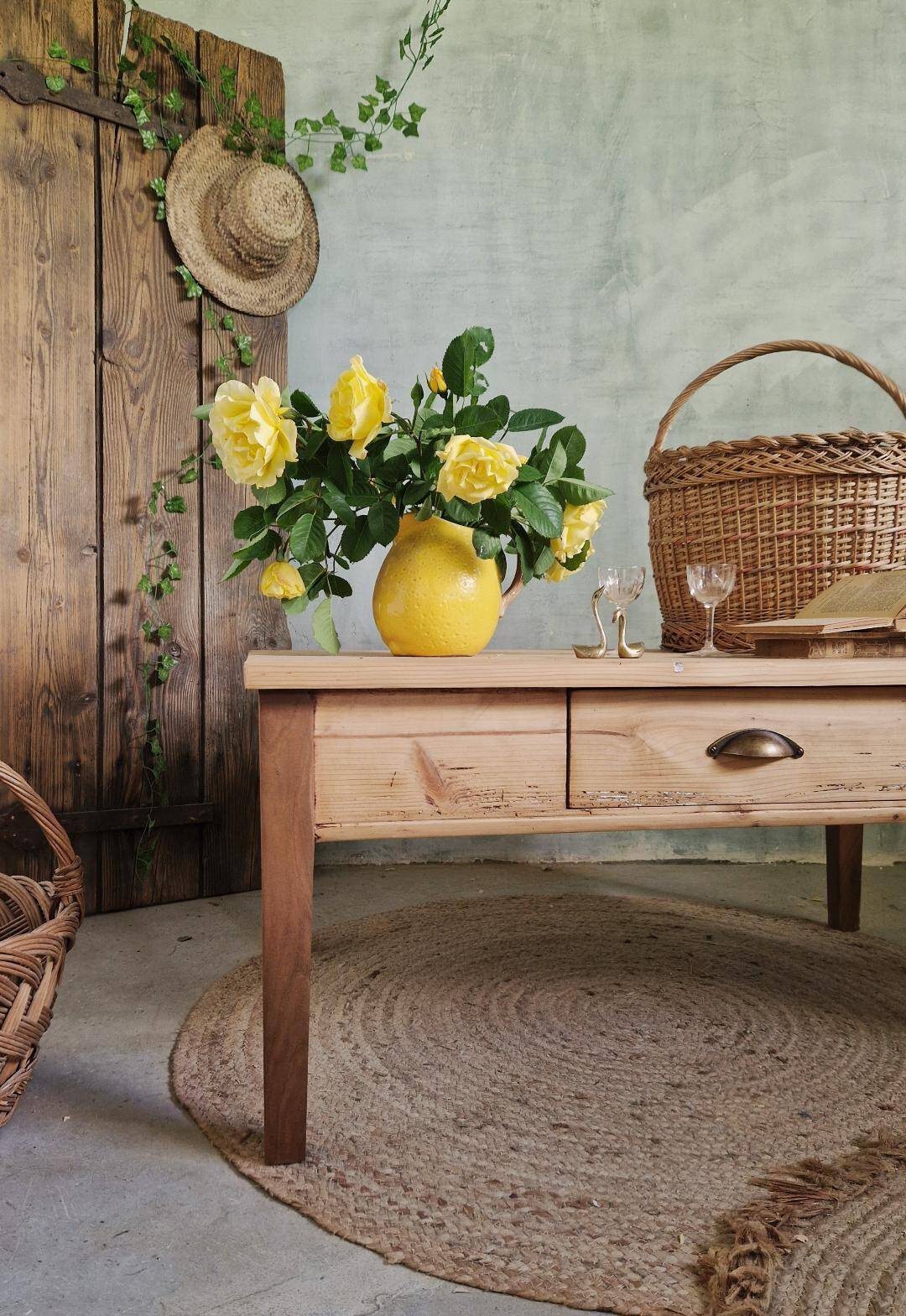Antique coffee table