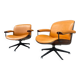 Ensemble de 2 chaises longues rares par Ennio Fazioli pour MIM Roma 1960