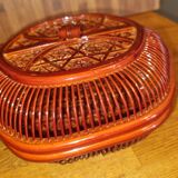 Lacquered bamboo box