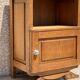 Small furniture bedside 30s solid oak