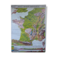 Geographical school, La France Relief map and geology