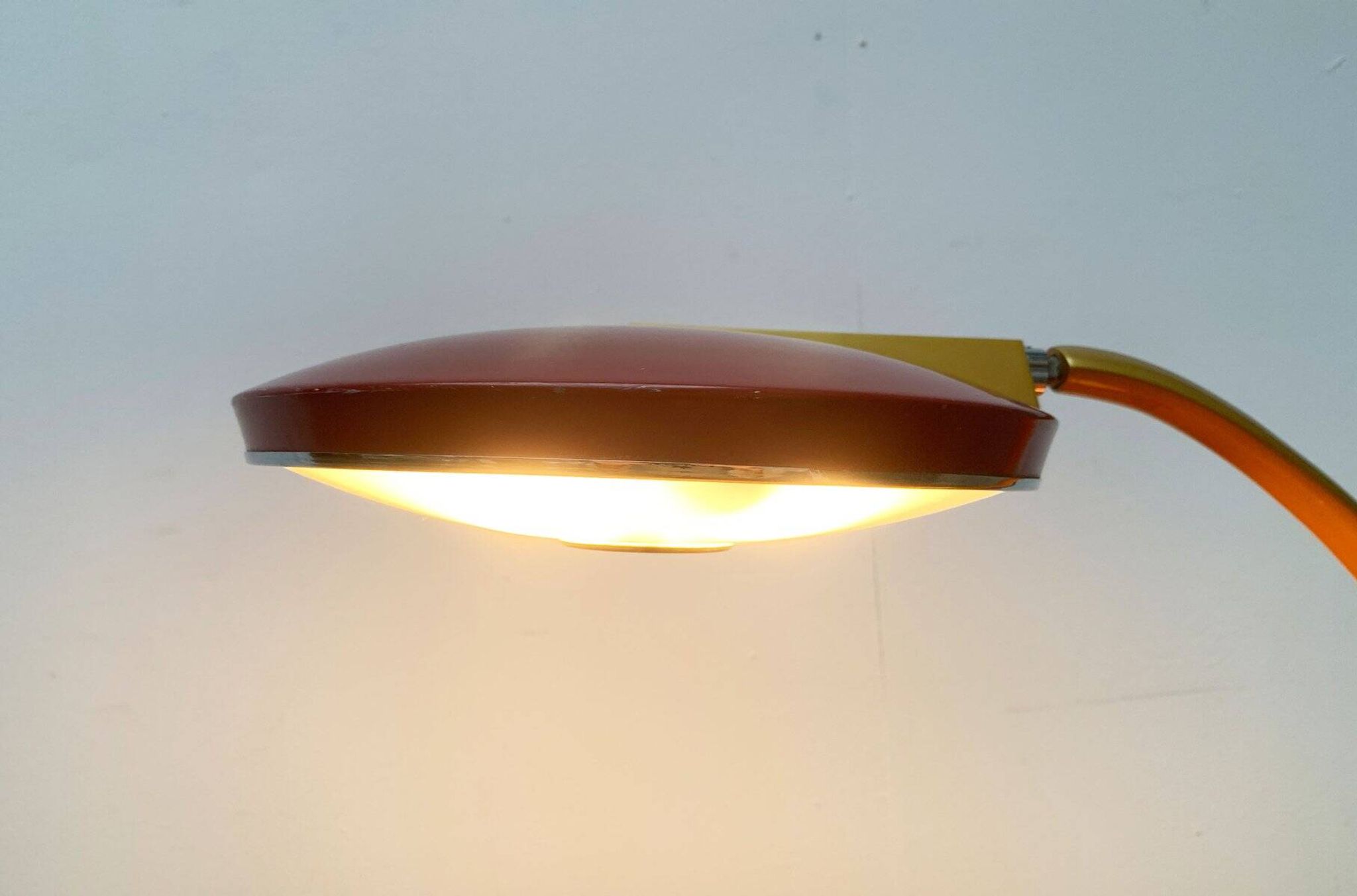 Lampe de table Boomerang Space Age par Luis Pérez De La Oliva pour Phase