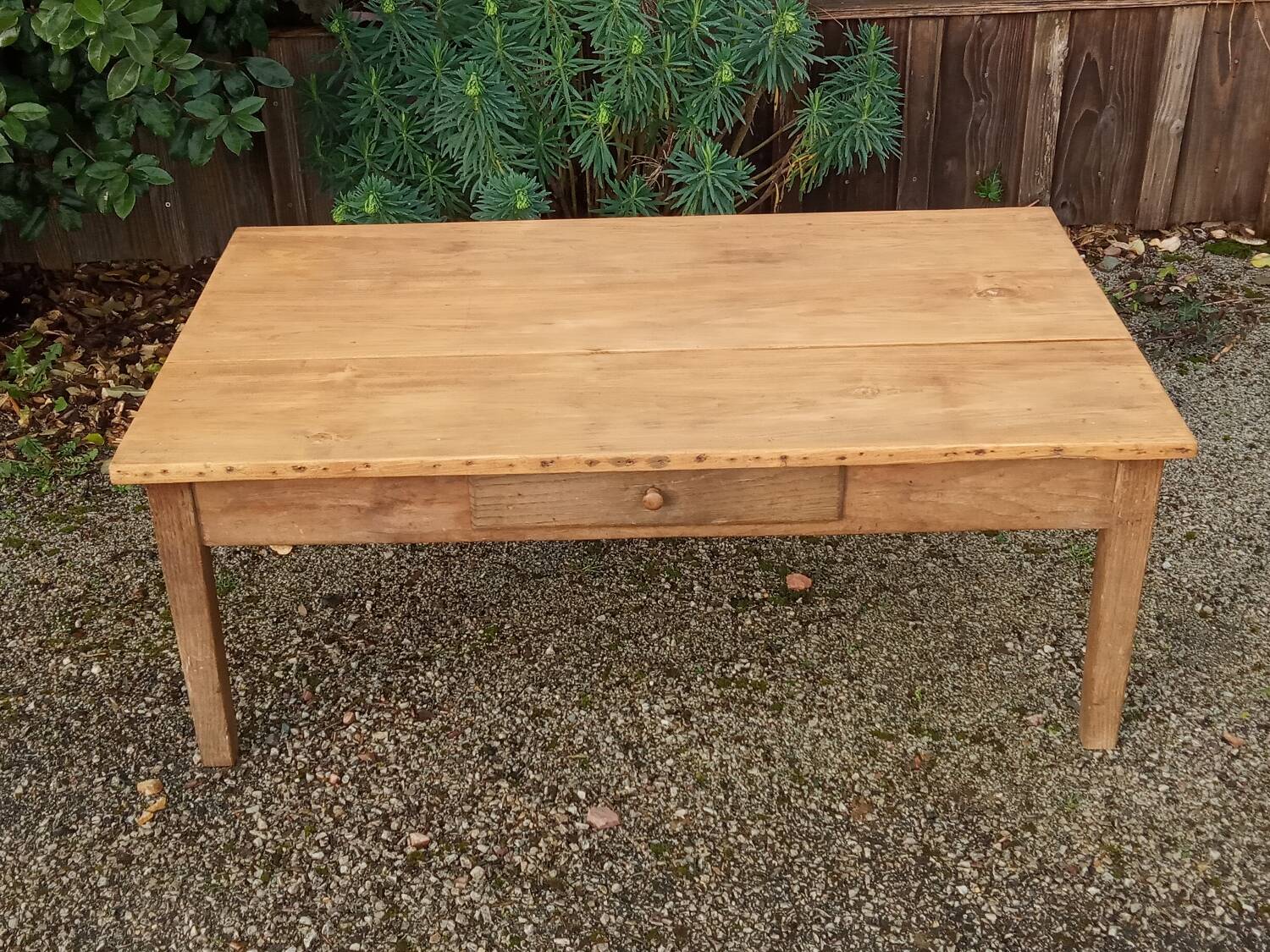 Old farmhouse coffee table