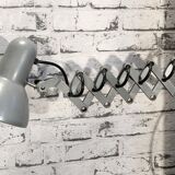 Grey scissor wall lamp, 1980s