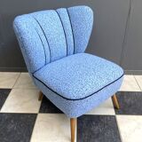 Blue cocktail chair 1950s