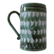 Vintage ceramic beer mug hallstatt austria