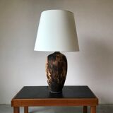 Terracotta lamp, 19th century