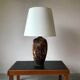 Lampe en terre cuite, 19ème siècle