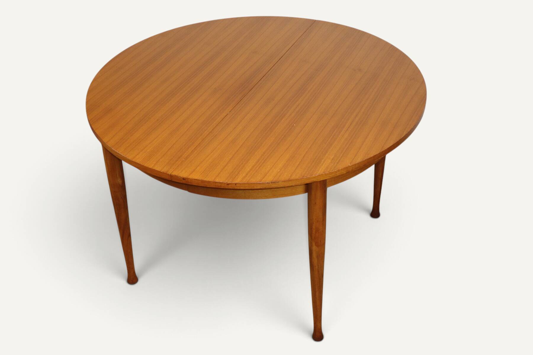 Table à manger extensible vintage en teck – années 1960