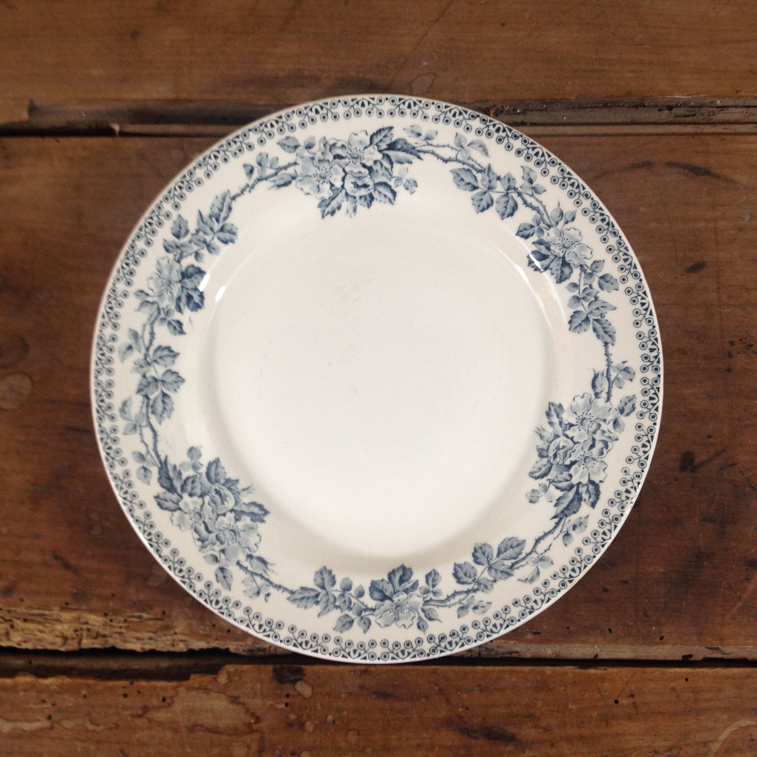 6 plates "land of iron" HBCM model Guadeloupe