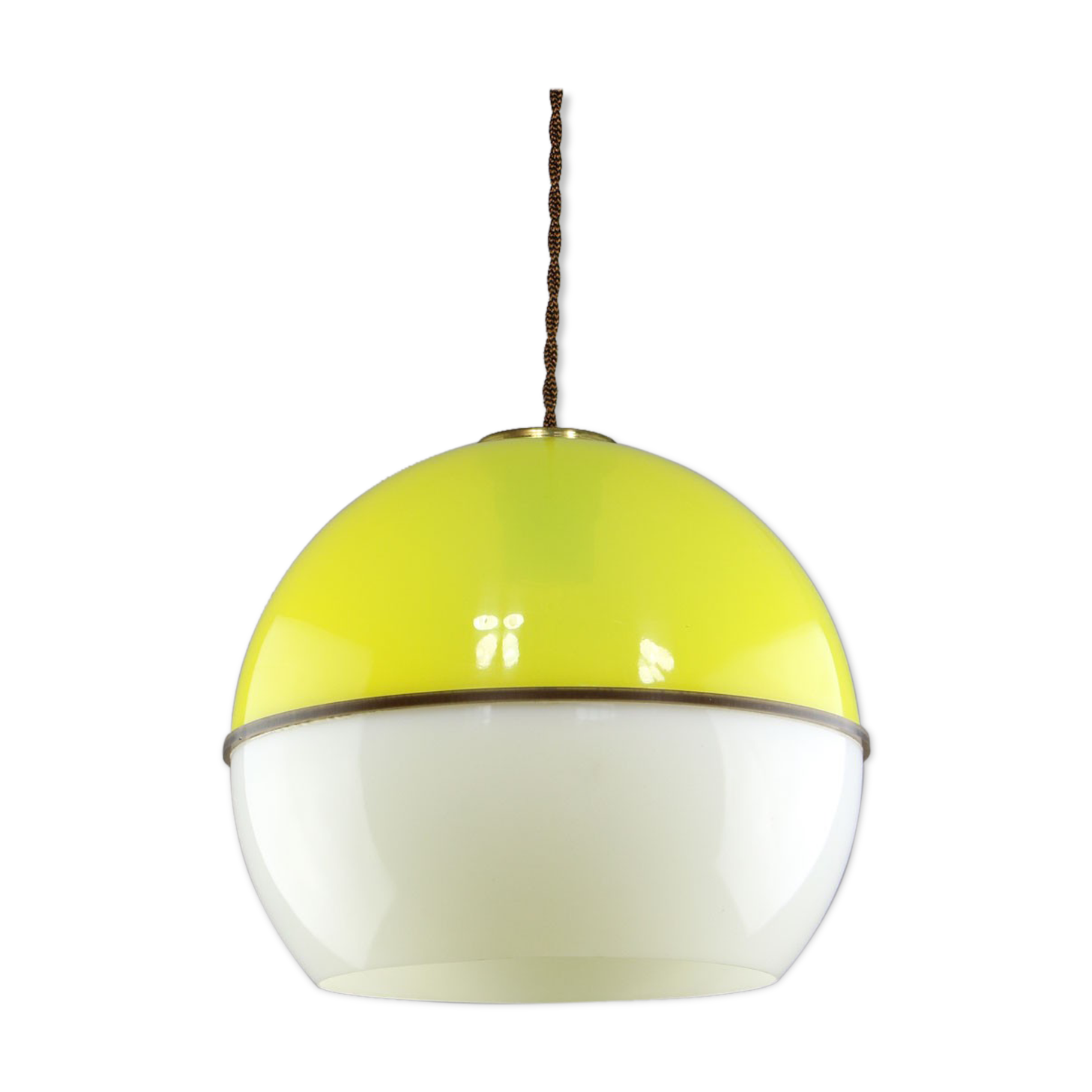 Space-age Plexiglass Pendant Lamp, 1970s