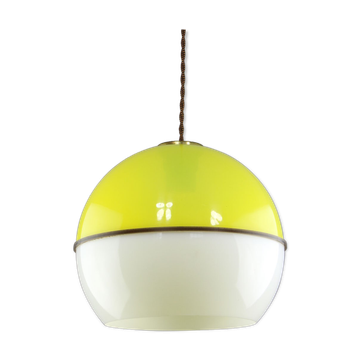 Space-age Plexiglass Pendant Lamp, 1970s