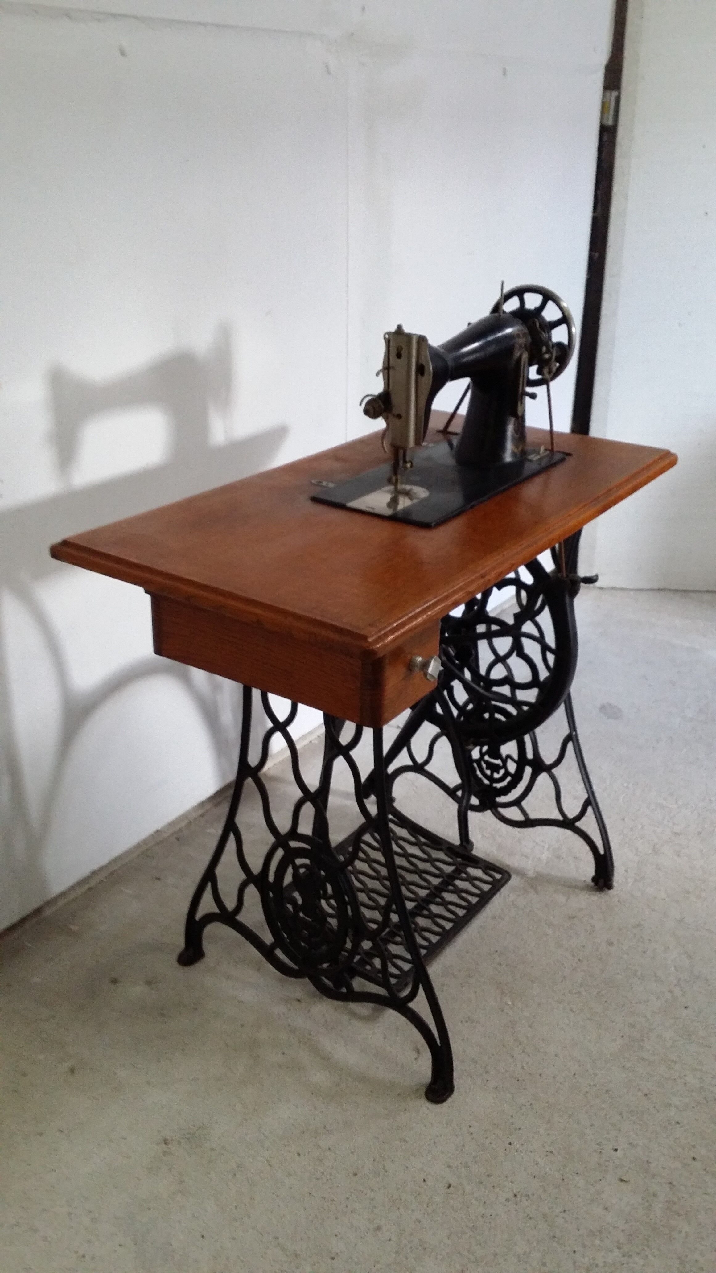 Old sewing machine