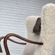 1960s, Danish design by A. Christensen for Slagelse Møbelværk, sheepskin.