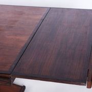 Table pliante Art Déco en Wengé, France, années 1920