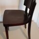 New York brewery chair in dark walnut beech