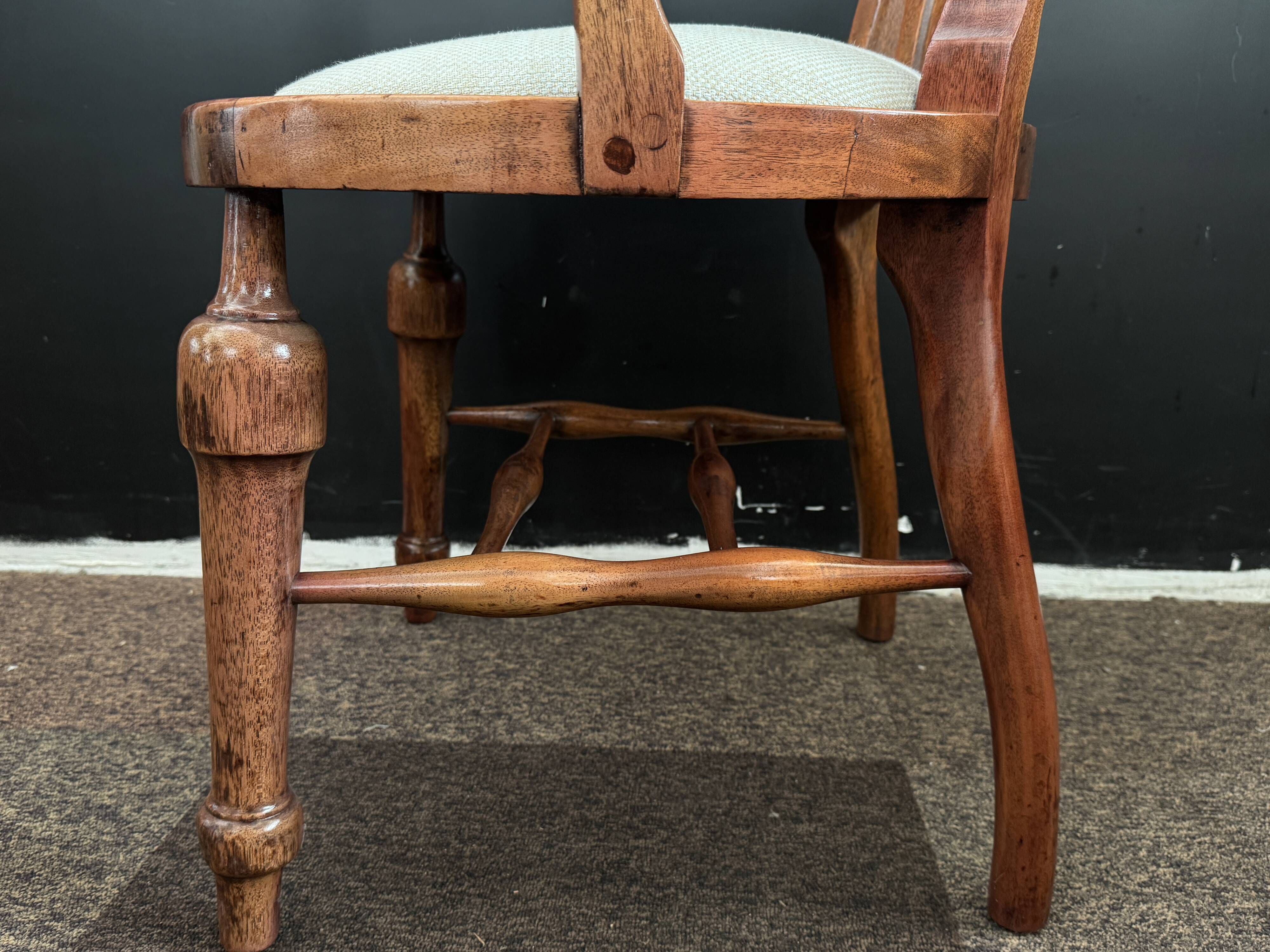 English office chair - Stamped W. Hands & Sons