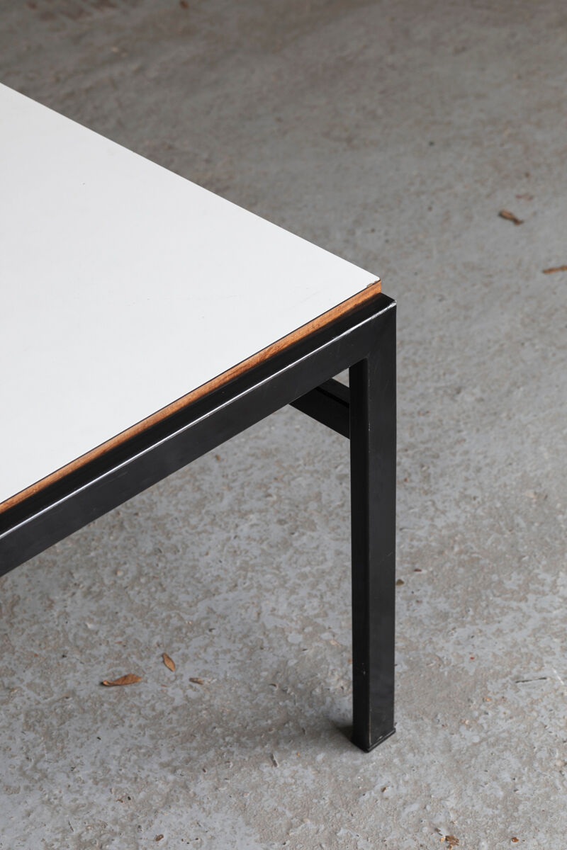 Coffee table, TU04, by Cees Braakman for Pastoe with magazine holder, Holland 1960’s